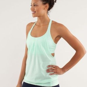 Lululemon Practice Freely Tank-Size 2-Fresh Teal